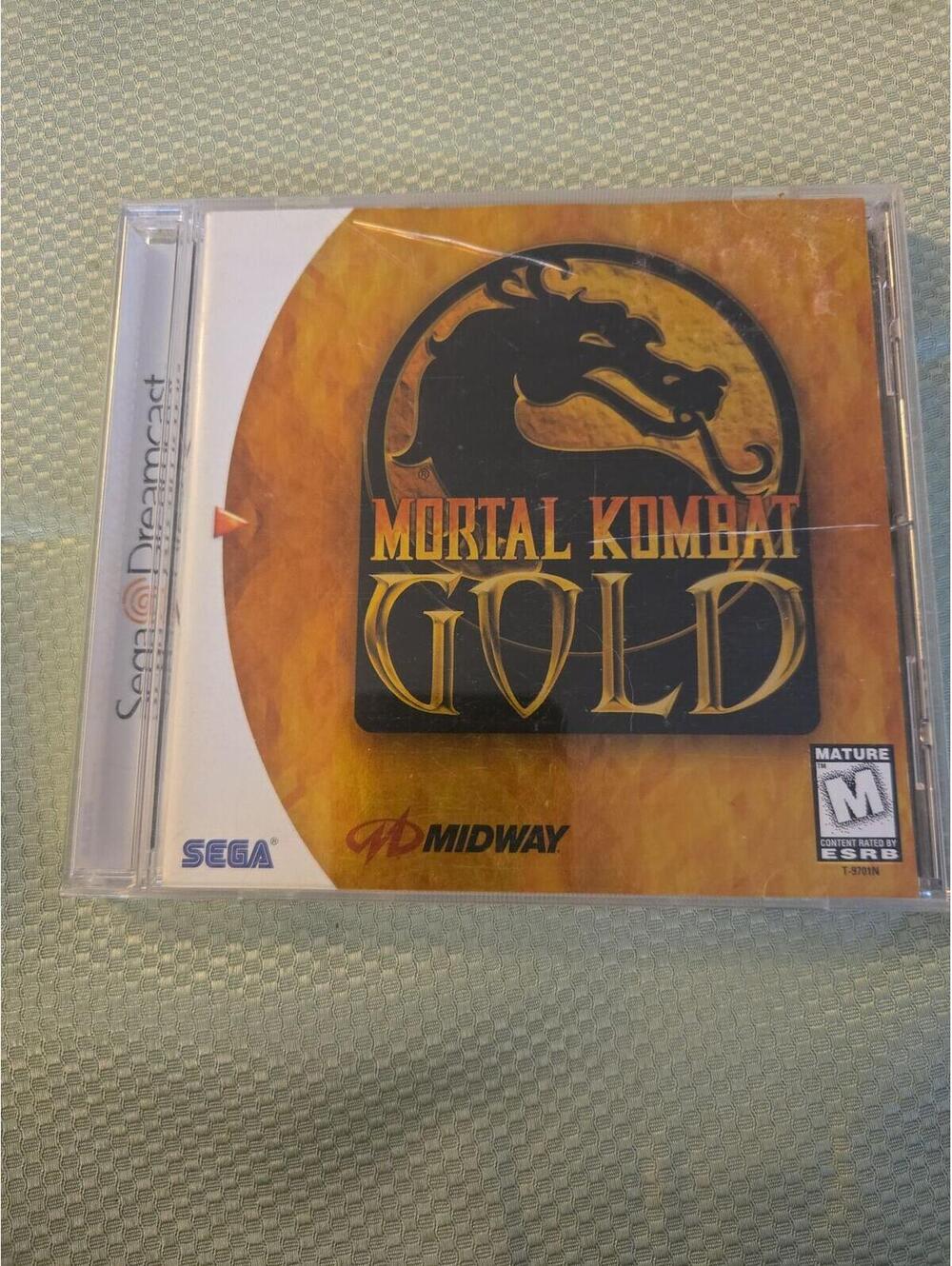 Mortal Kombat Gold - Sega Dreamcast (1999) Retro Video Game